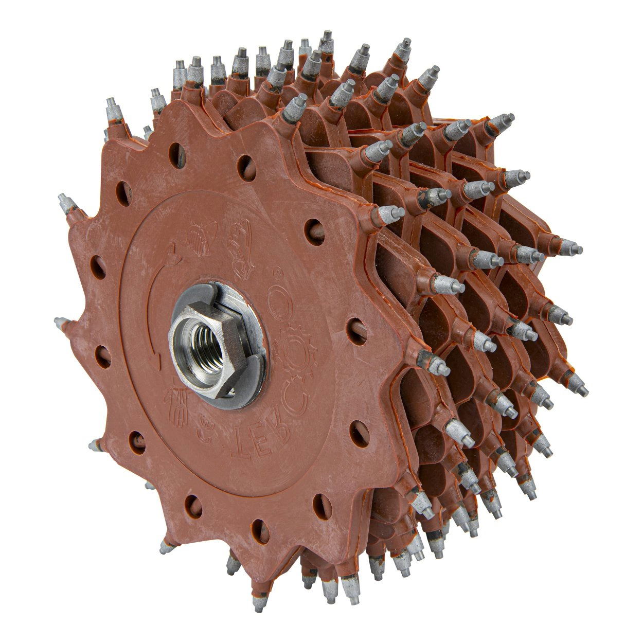 Tercoo 8 Multi Disc Set with hexagonal Shaft for Fein Rotator