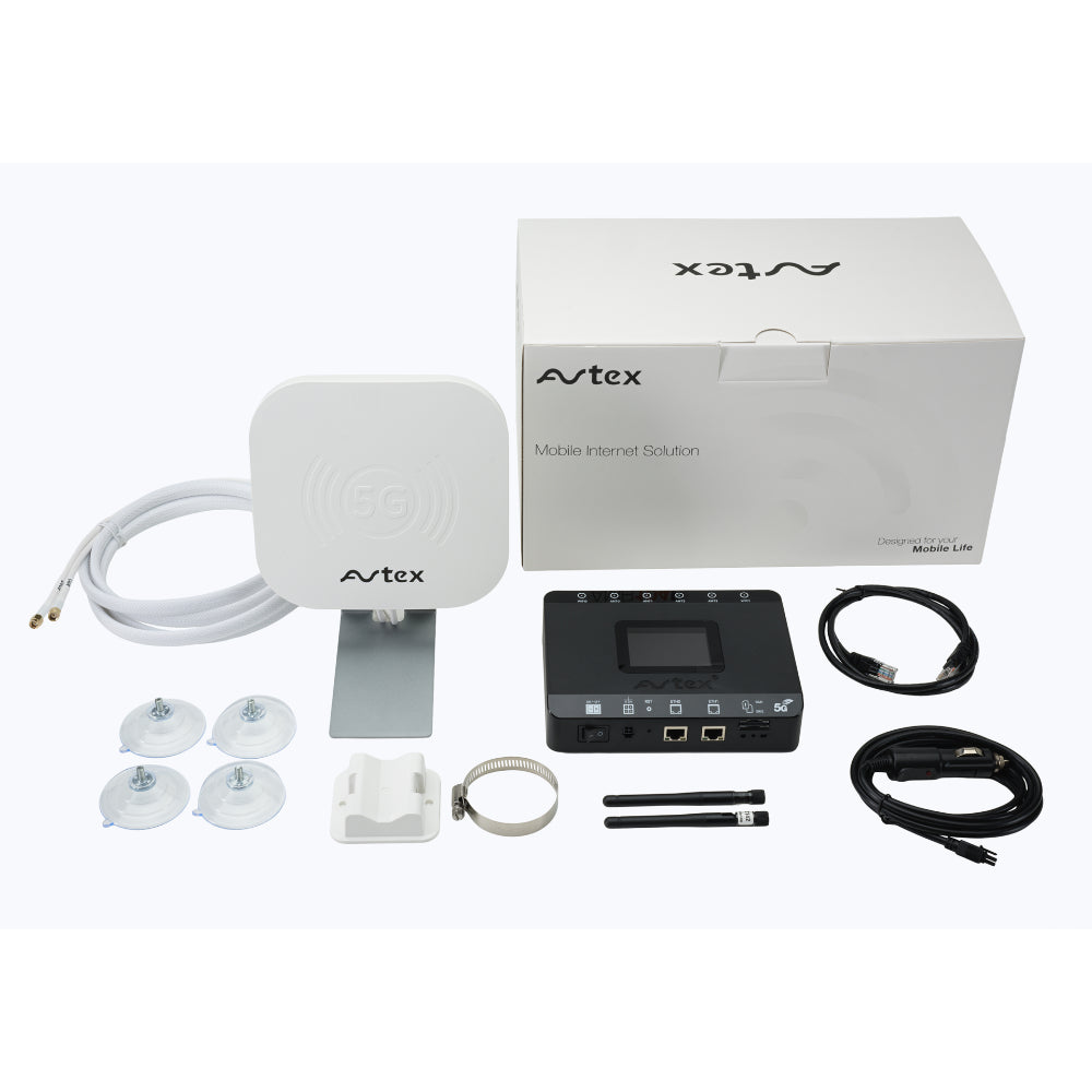 Avtex AMR105P 5G Wi-Fi CAT 6 Dual Sim Mobile Internet Solution - White
