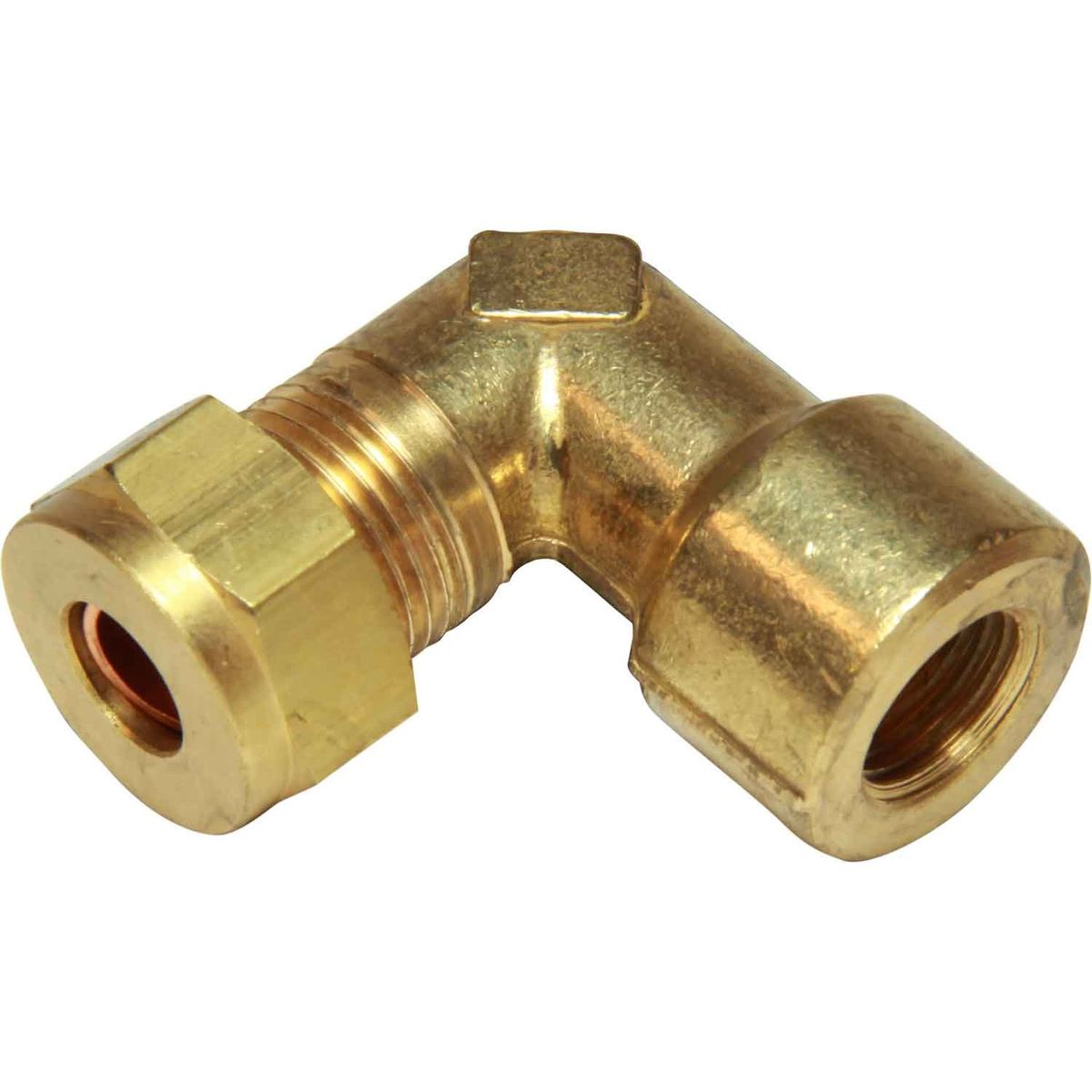 AG Brass Compression Elbow (1/4" BSP Female to 3/8" Compression) 1-18380