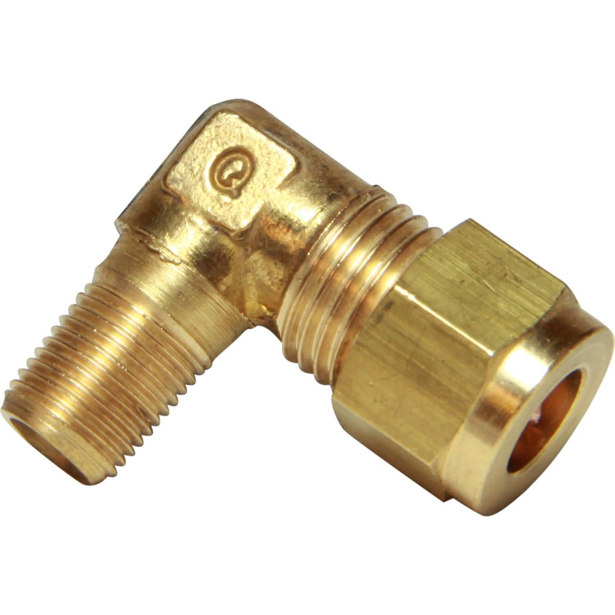 AG Brass Compression Elbow (1/8" BSPT Male to 5/16" Compression) 1-18540