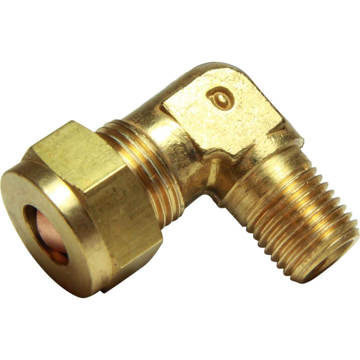 AG Brass Compression Elbow (1/4" BSPT Male to 3/8" Compression) 1-18560