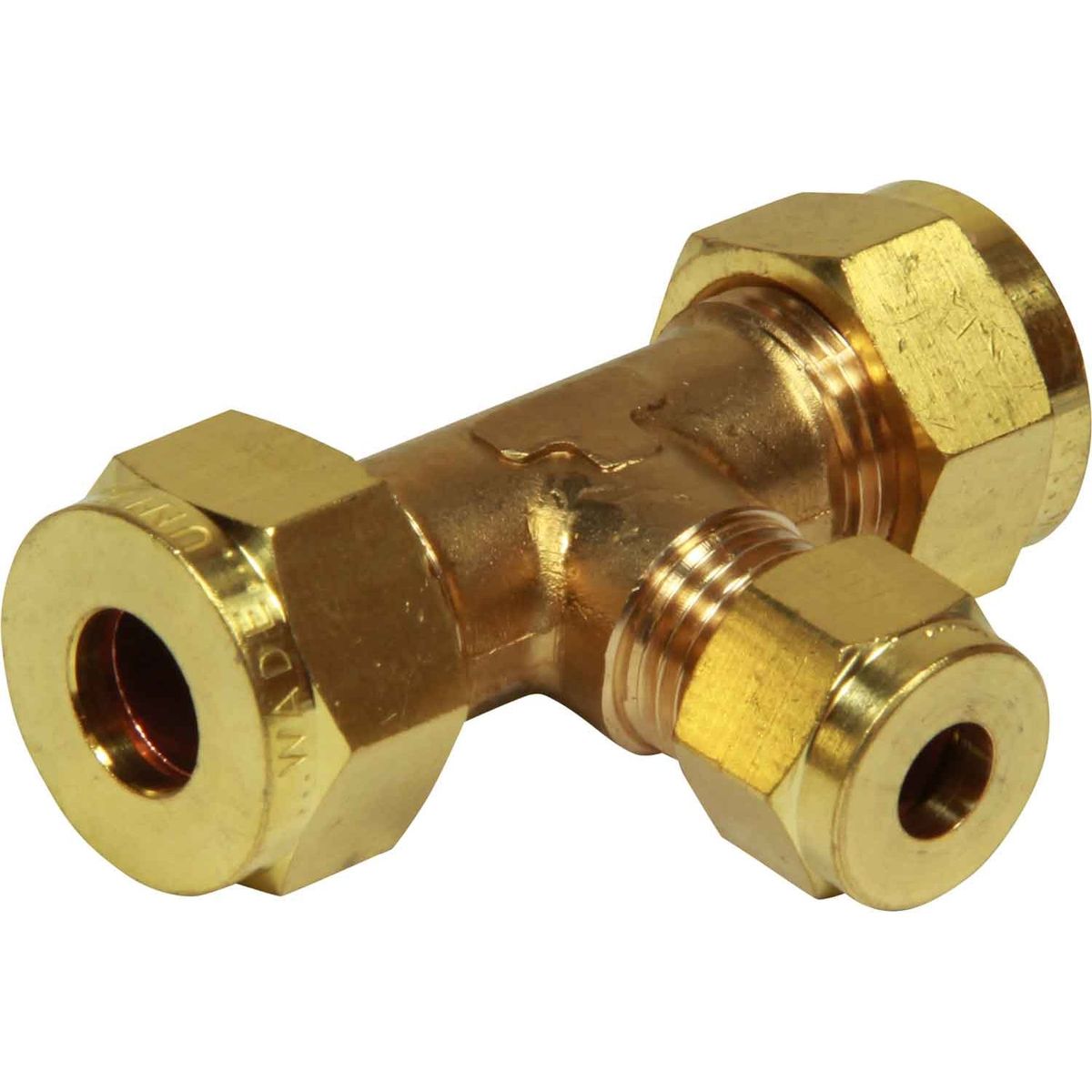 AG Compression Tee Piece (1/4" x 3/8" x 3/8") 1-18970