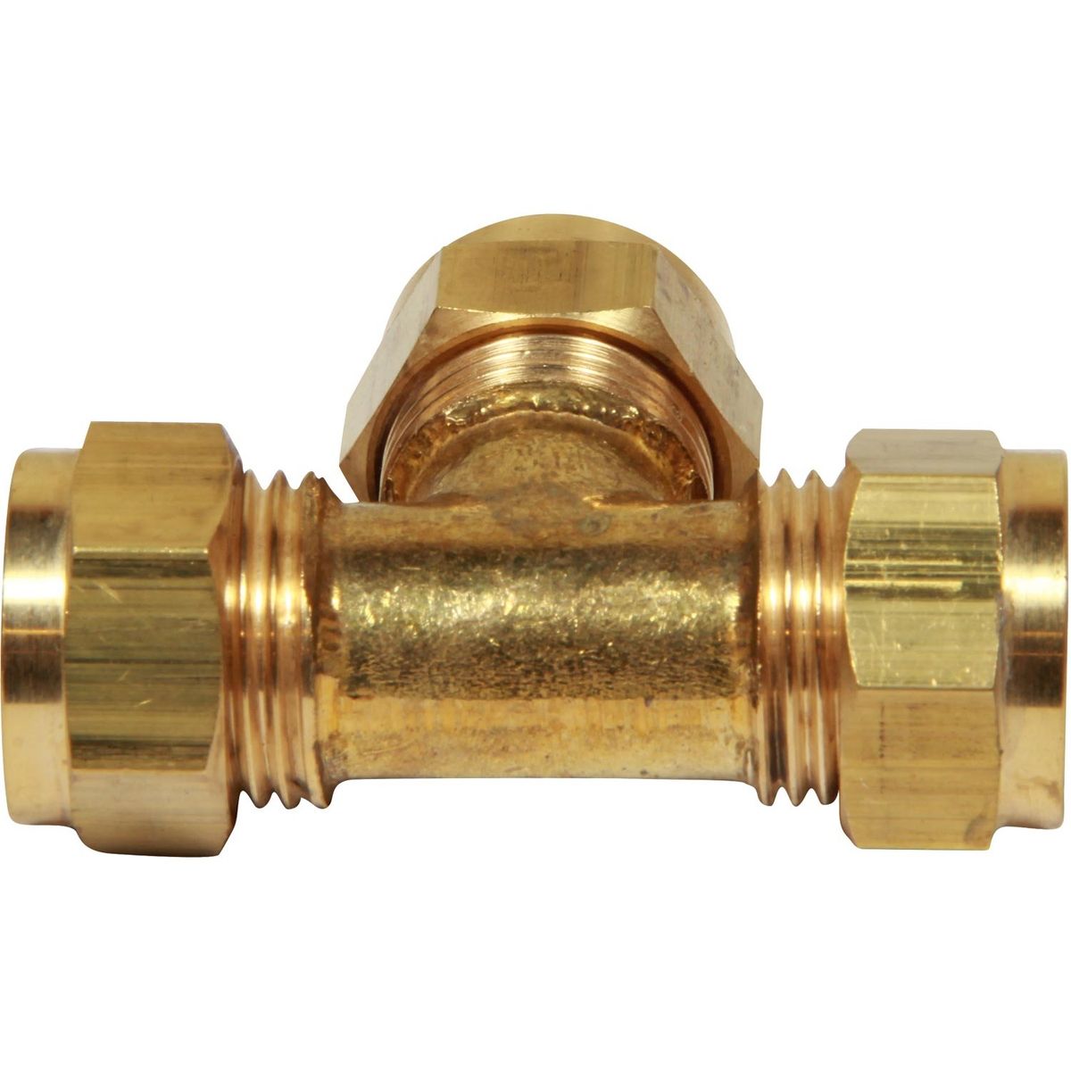 AG Compression Tee Piece (1/2" Each End) 1-18990
