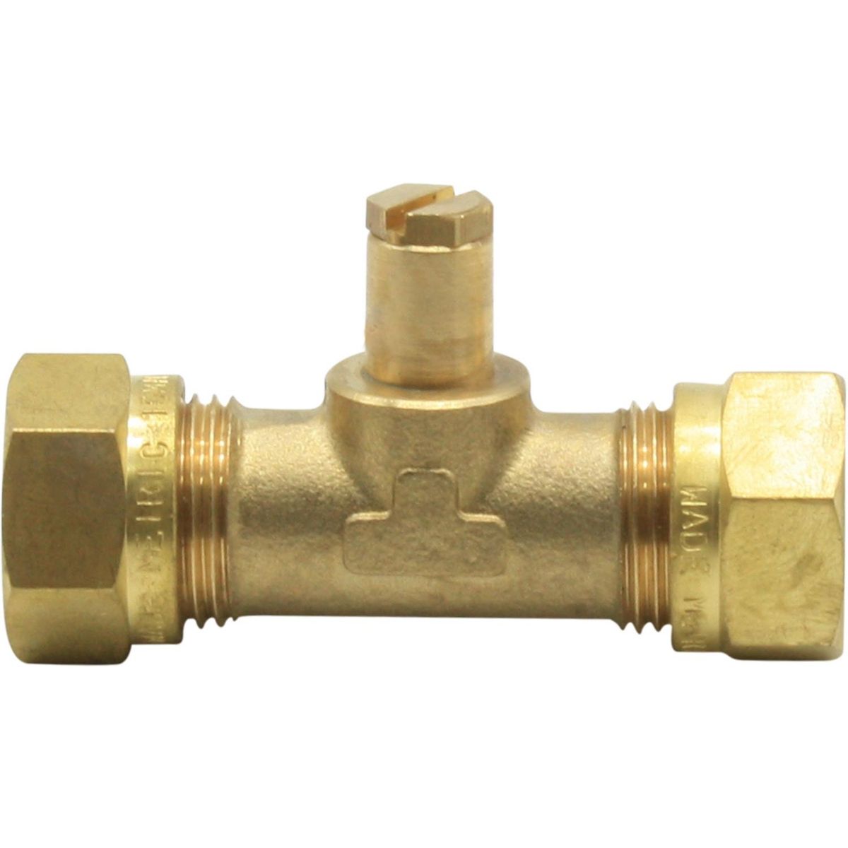 AG Gas Test Point Union Fitting (10mm OD Pipe) 1-29972