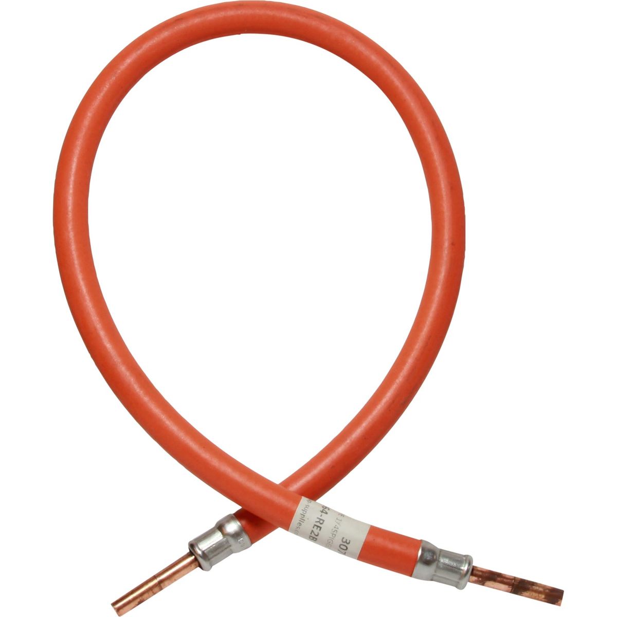 Pre Made BS 3212 Gas Hose (1/4" Spigots / 24" Length) 1-58424