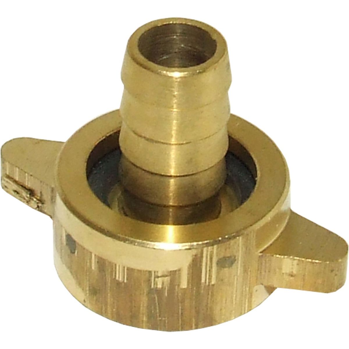 AG Brass Straight Hose Tail (3/4" BSP Female to 13mm Hose) 1-76218