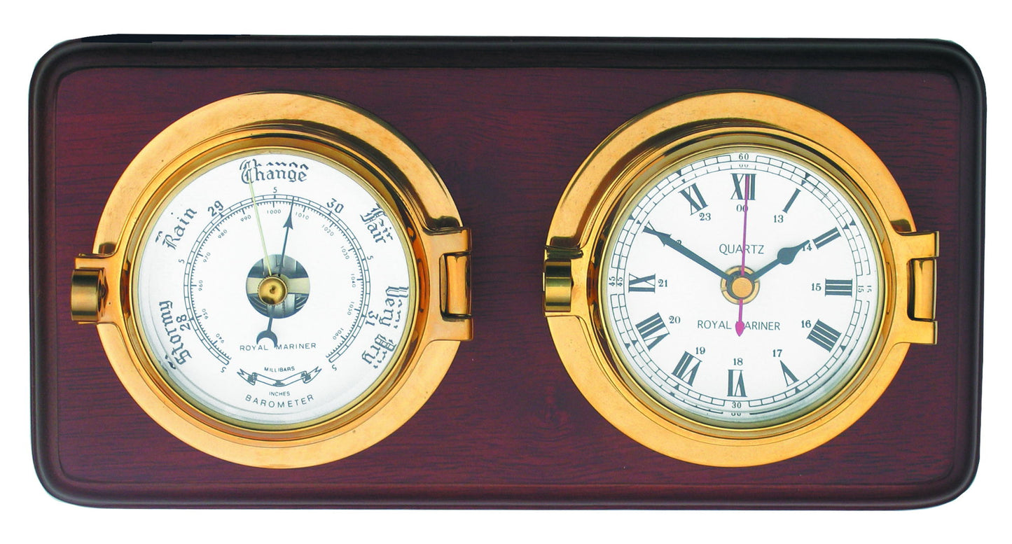Meridian Zero Channel Range Clock & Barometer on Board