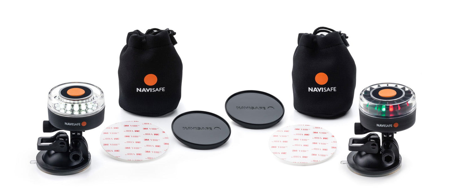 Navisafe Navisafe Kayak & Dinghy Pack with Suction Lights