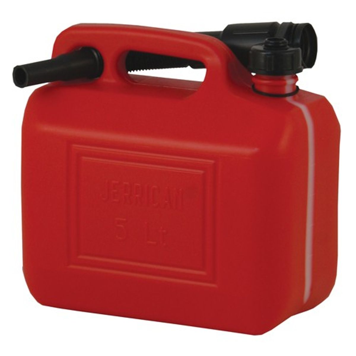 Can SB Plastic 5 Litre Fuel Jerry Can with Spout 2-20115