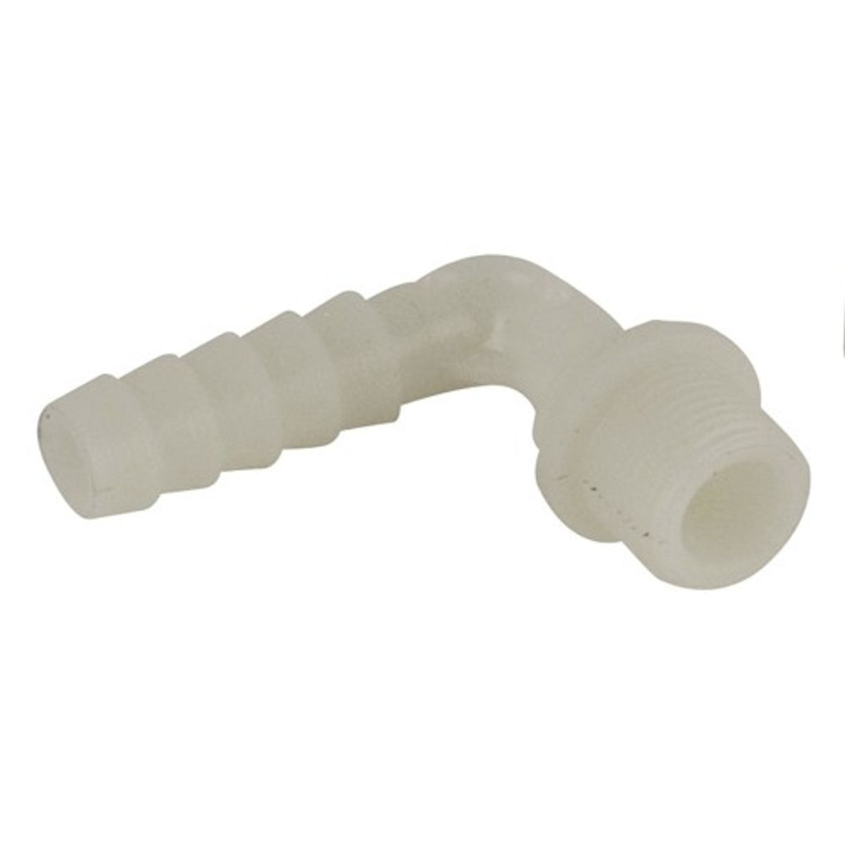 Can Plastic 90 Degree Hose Tail (3/8" BSP Male to 12mm Hose) 2-20204