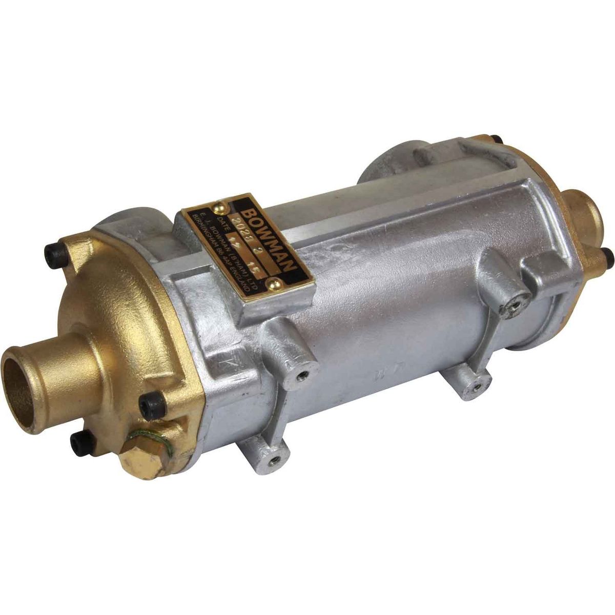 Bowman EC100 Oil Cooler (120HP / 1/2" BSP Oil / 32mm ID Water) 203475