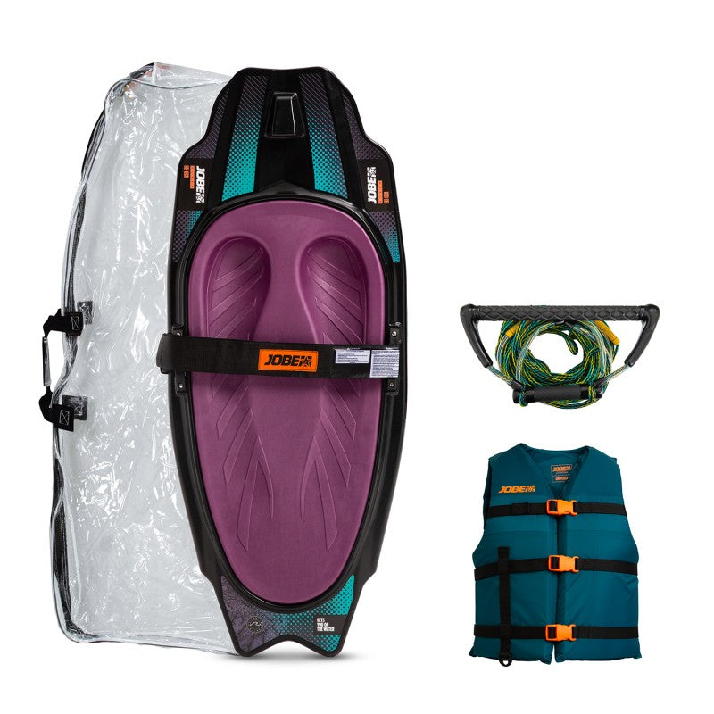 Jobe Slash Kneeboard Sunset Purple Package 258826001-PCS.