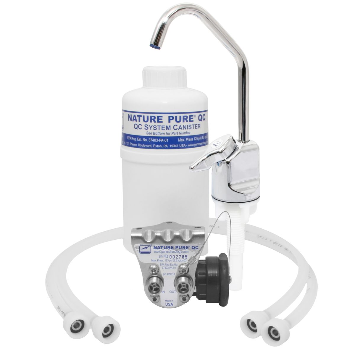 General Ecology Nature Pure RS2QC Faucet Drinking Water System 420600 26612
