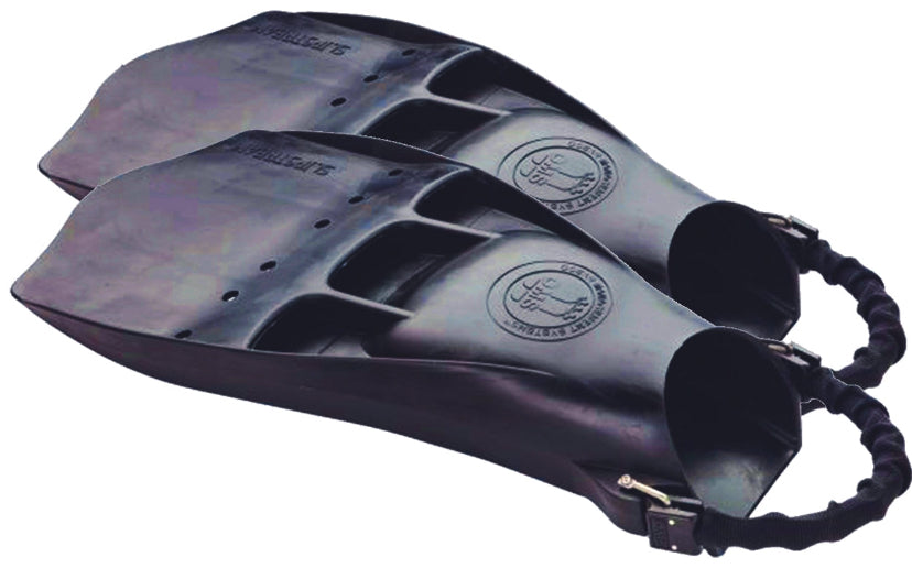 OMS Black Slipstream Monoprene Fins Size XXL A12318003