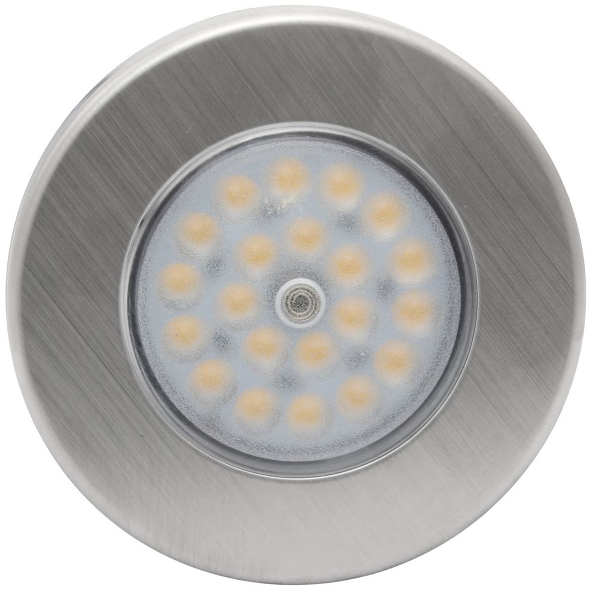 Frilight Flame 78 Touch Control LED Light Brushed Steel (12V / 21 SMD) 28458