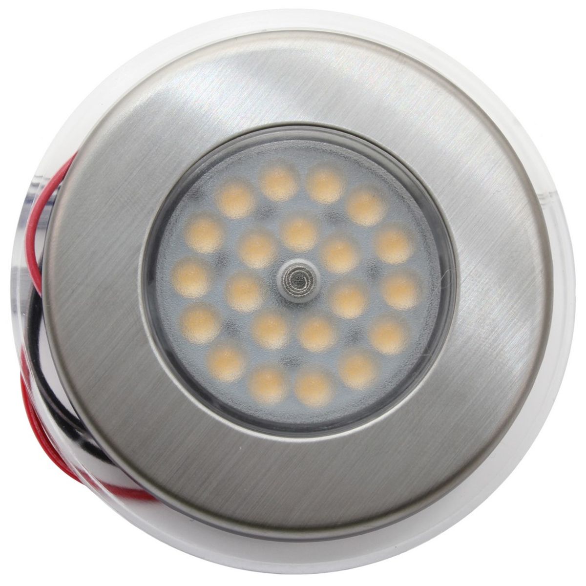 Frilight Flame 88 LED Light in Brushed Steel (12V / 21 SMD) 28465
