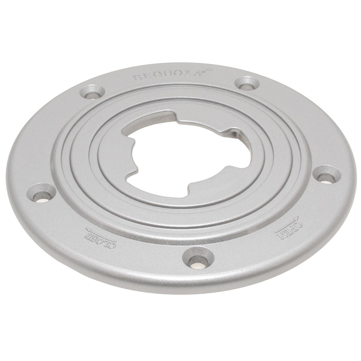 Sequoia Mk III 7" Powder Coat Silver Floor Base 29980