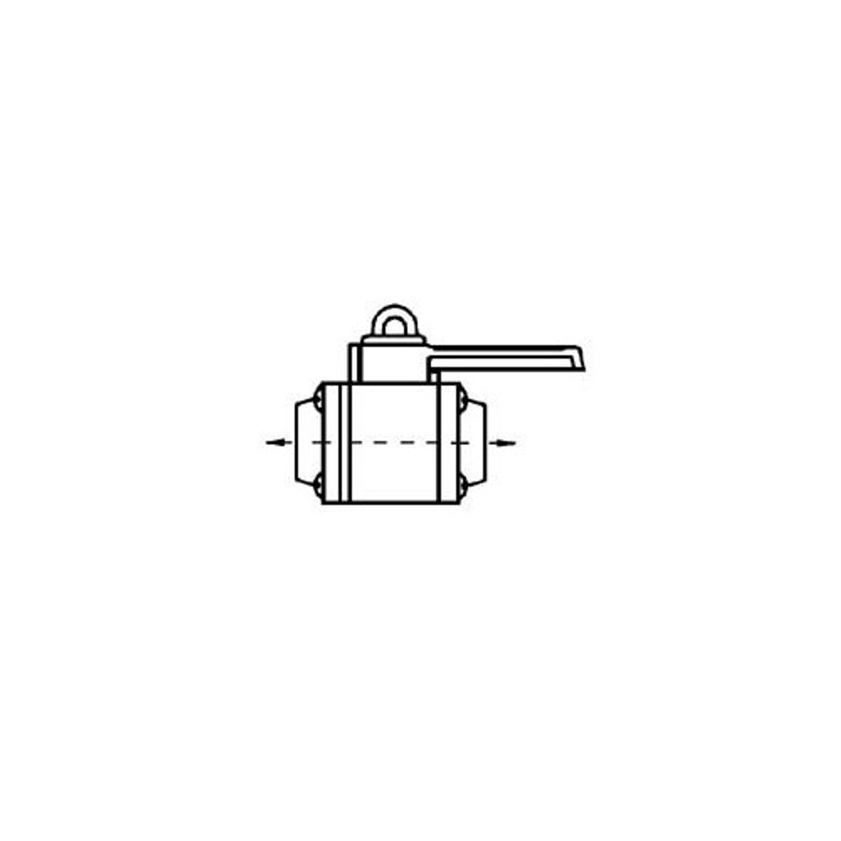 Forespar Pro Series Ball Valve with Lever Handle (3/4" BSP Female) 3-80072