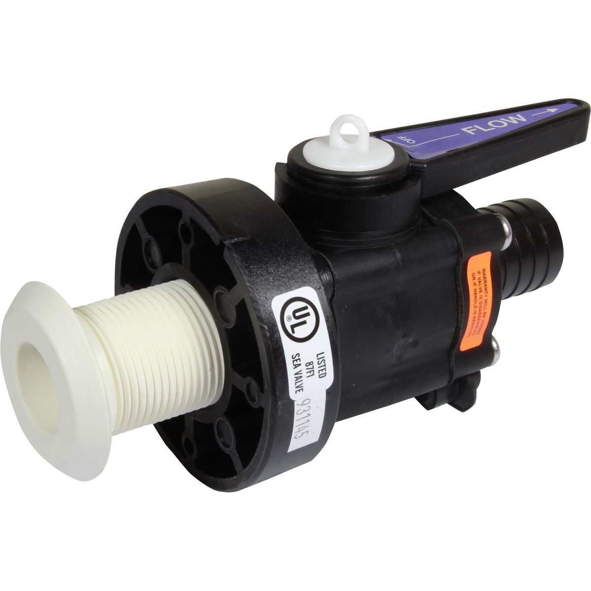 Forespar Marelon Seacock Valve (Mushroom Through Hull / 32mm Hose) 3-80114