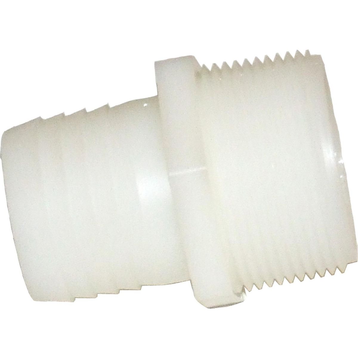 AG Plastic Straight Hose Tail (1-1/2" NPT Male to 38mm Hose) 3-95055