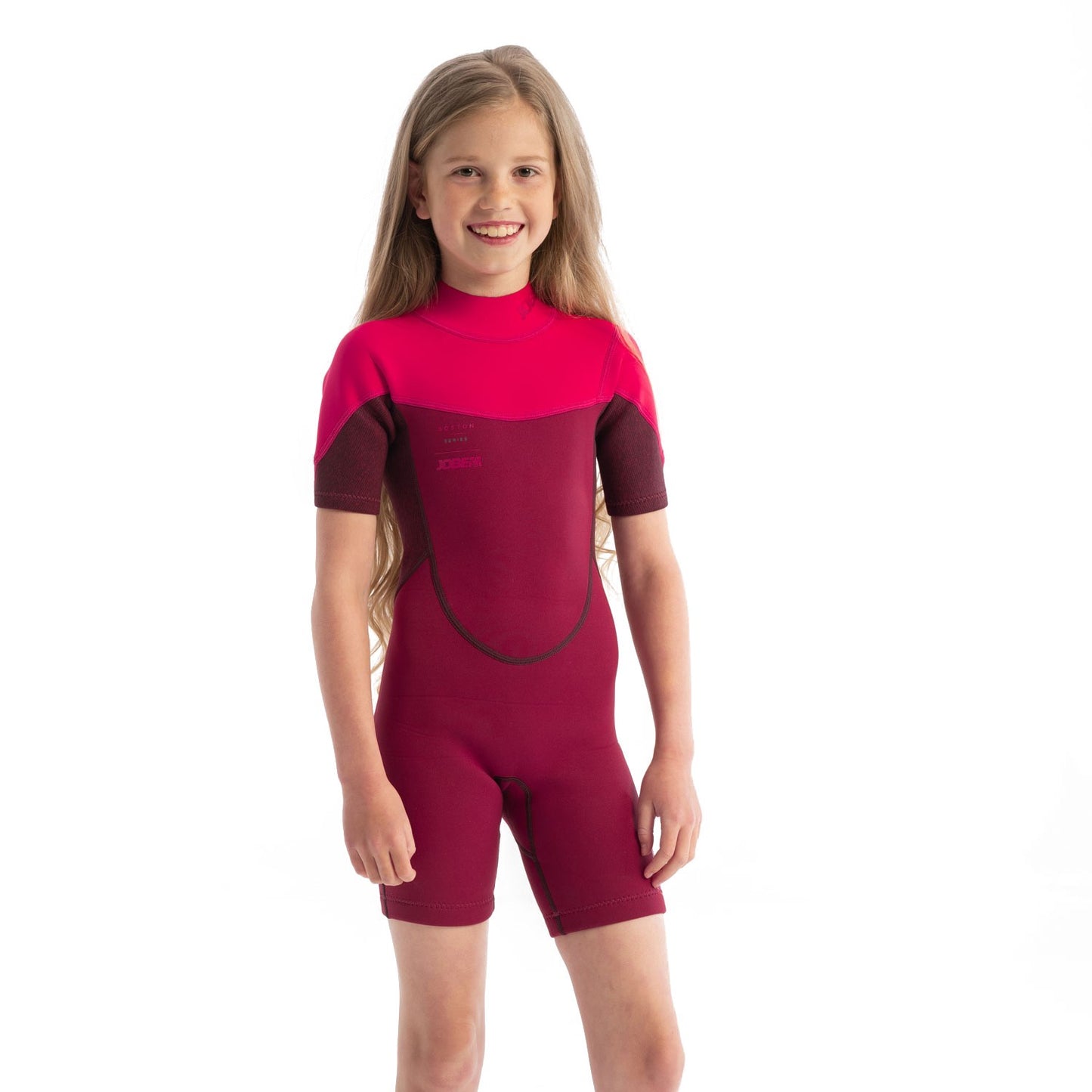 Jobe Boston 2mm Shorty Wetsuit Kids Hot Pink 303621007-152