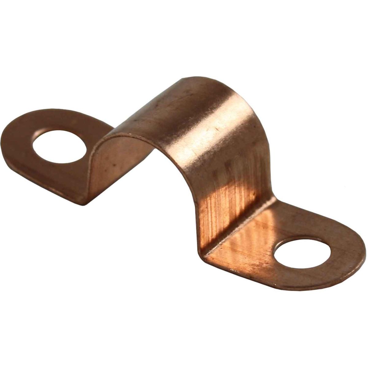AG Copper Saddle Pipe Clamps (3/8" OD Pipe / Pack of 5) 304984