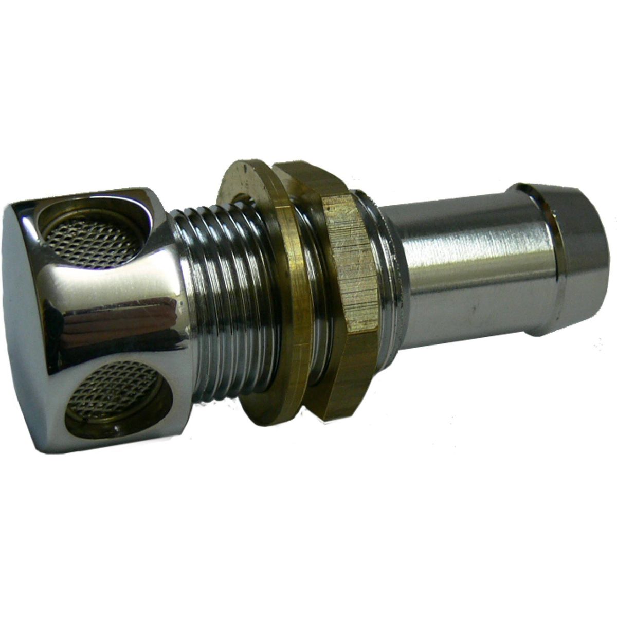 Maestrini Chrome Plated Brass Tank Vent with Gauze (16mm) 305102
