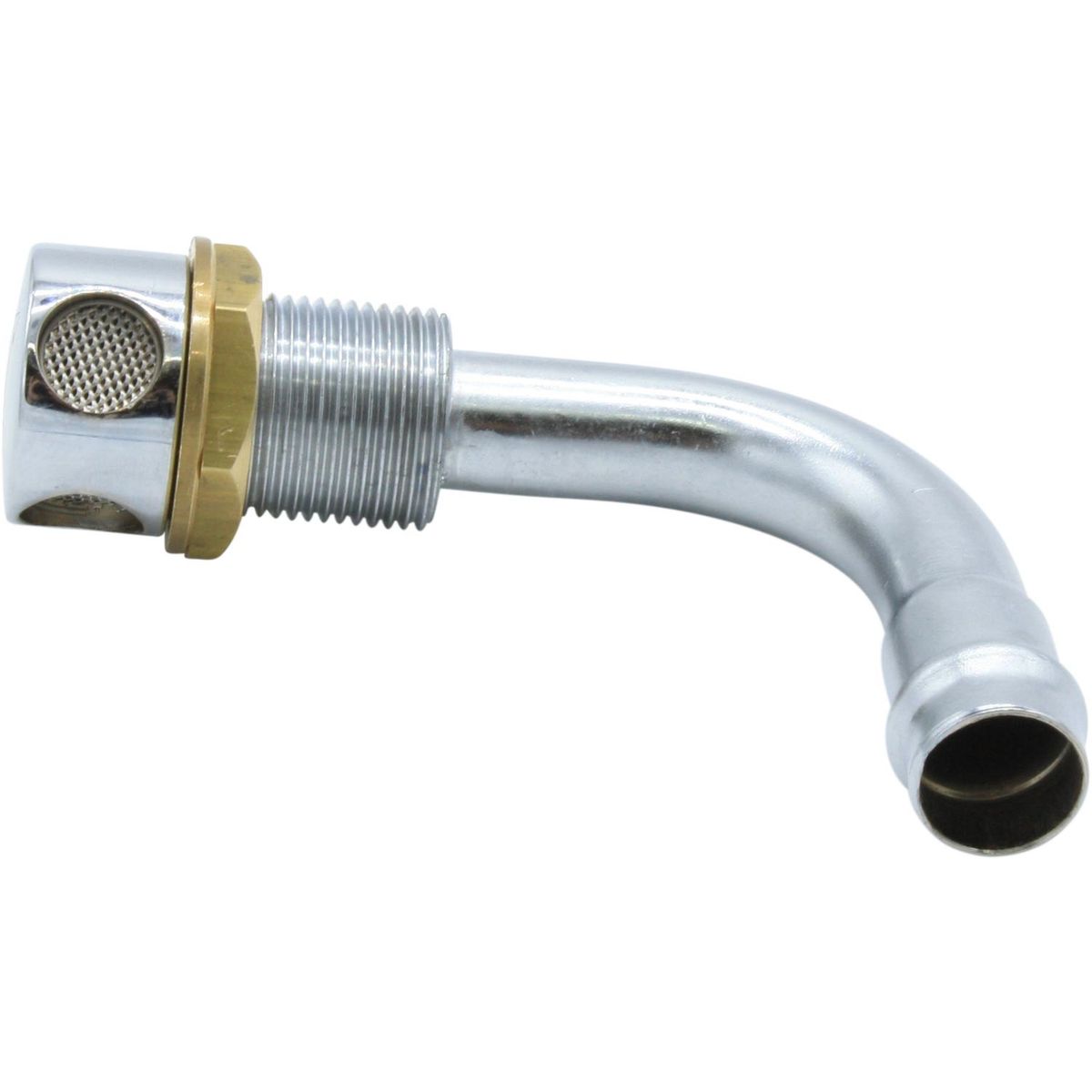 Maestrini Chrome Plated Brass Tank Vent with Gauze (Angled Down, 16mm) 305106