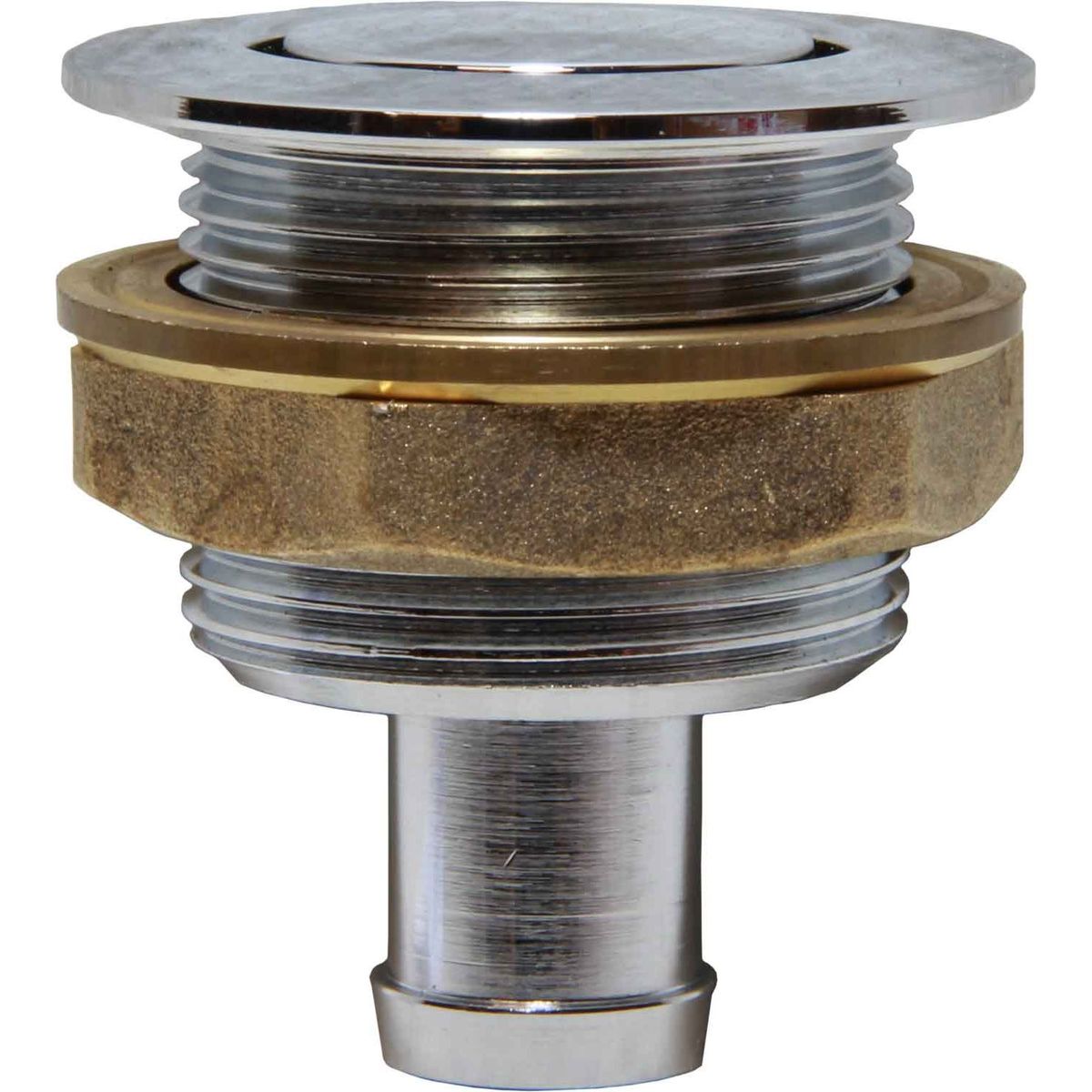 Maestrini Chromed Brass Flush Tank Vent (1-1/4" BSP to 20mm) 305166