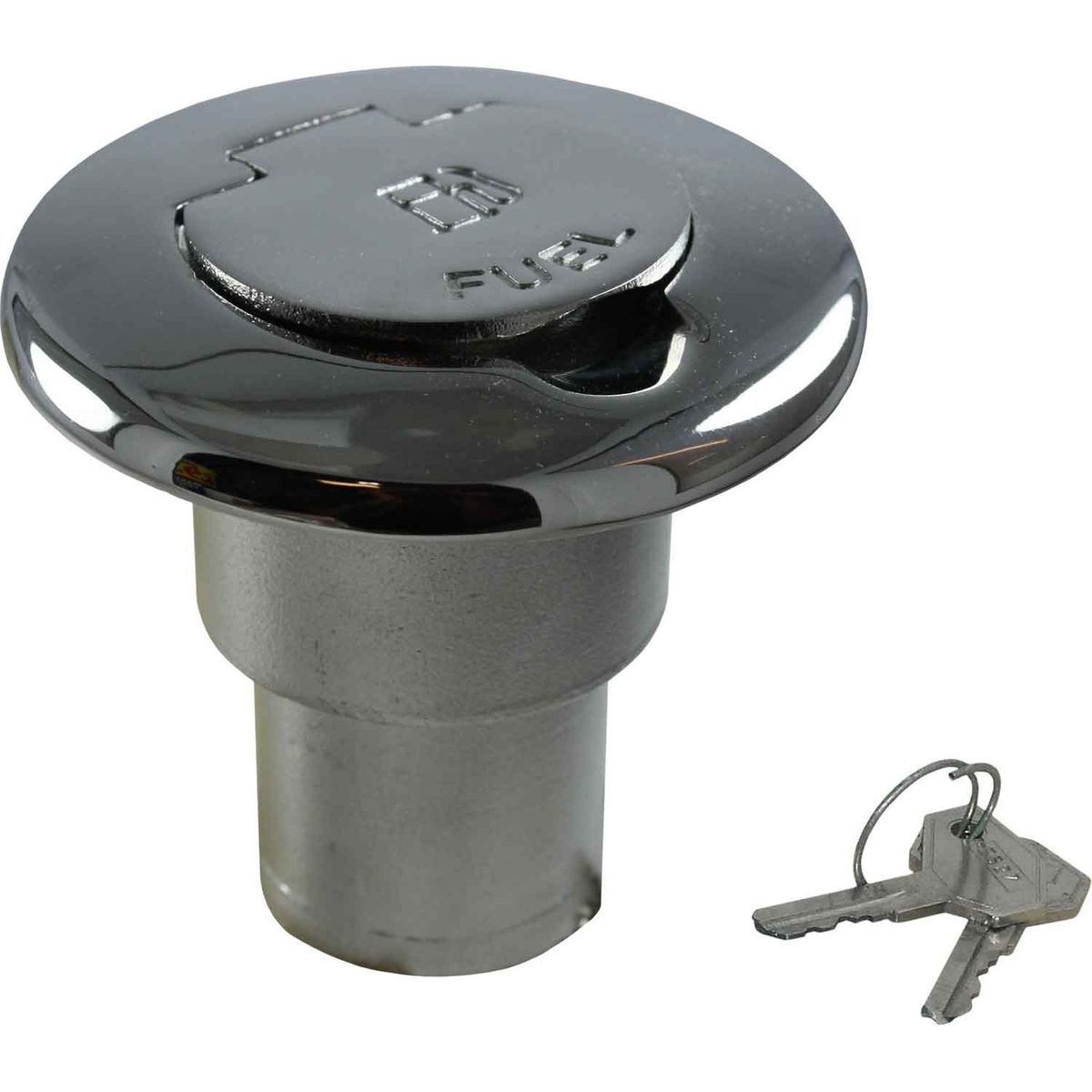 Osculati Stainless Steel Fuel Deck Filler for 38mm Hose 305701