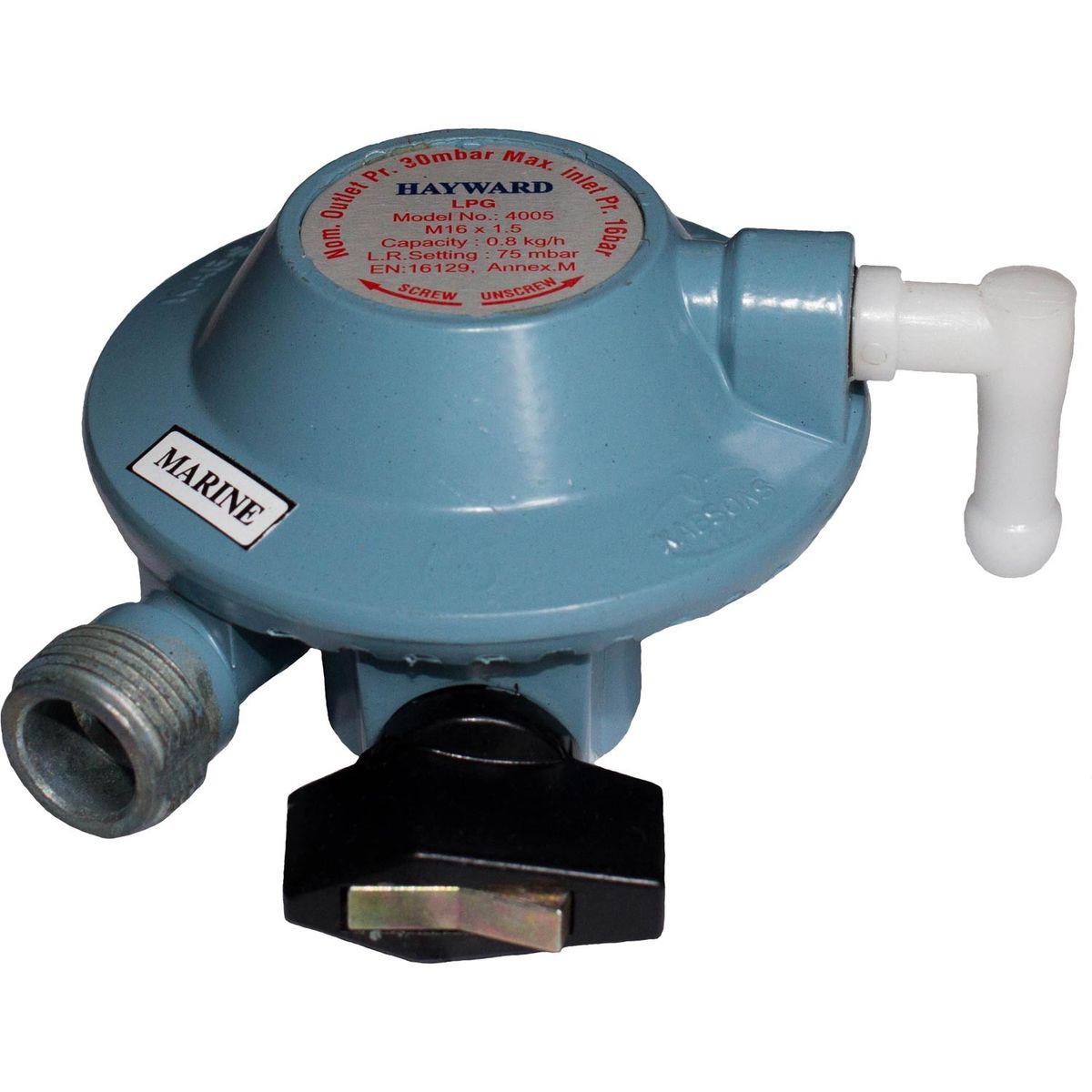 GasBOAT 4005 Marine Gas Regulator for Campingaz (16mm x 1.5) 307703