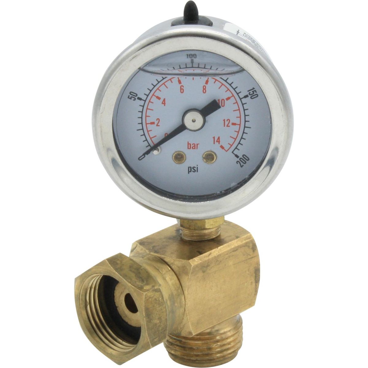 GasBOAT 4107 Gas Pressure Gauge Fitting (M20 & W20 Fittings) 307795