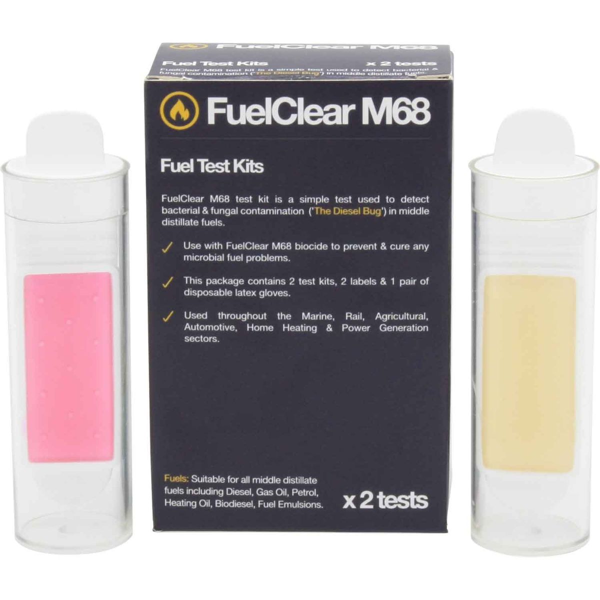Fuelclear M68 Diesel Bug Fuel Testing Kit 314200