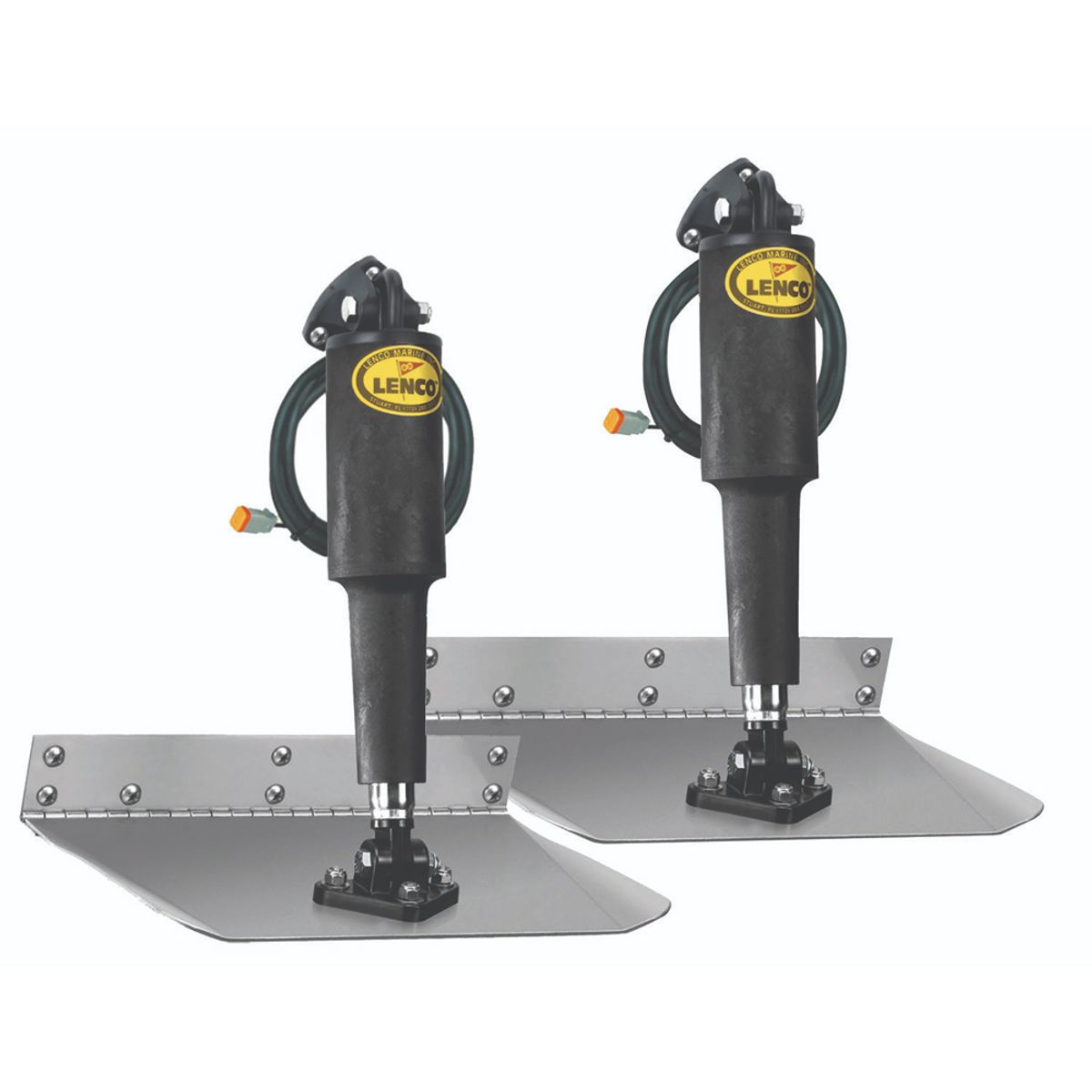Lenco Stainless Steel Trim Tab Kit (Standard Mount / 9" x 24") 4-46531