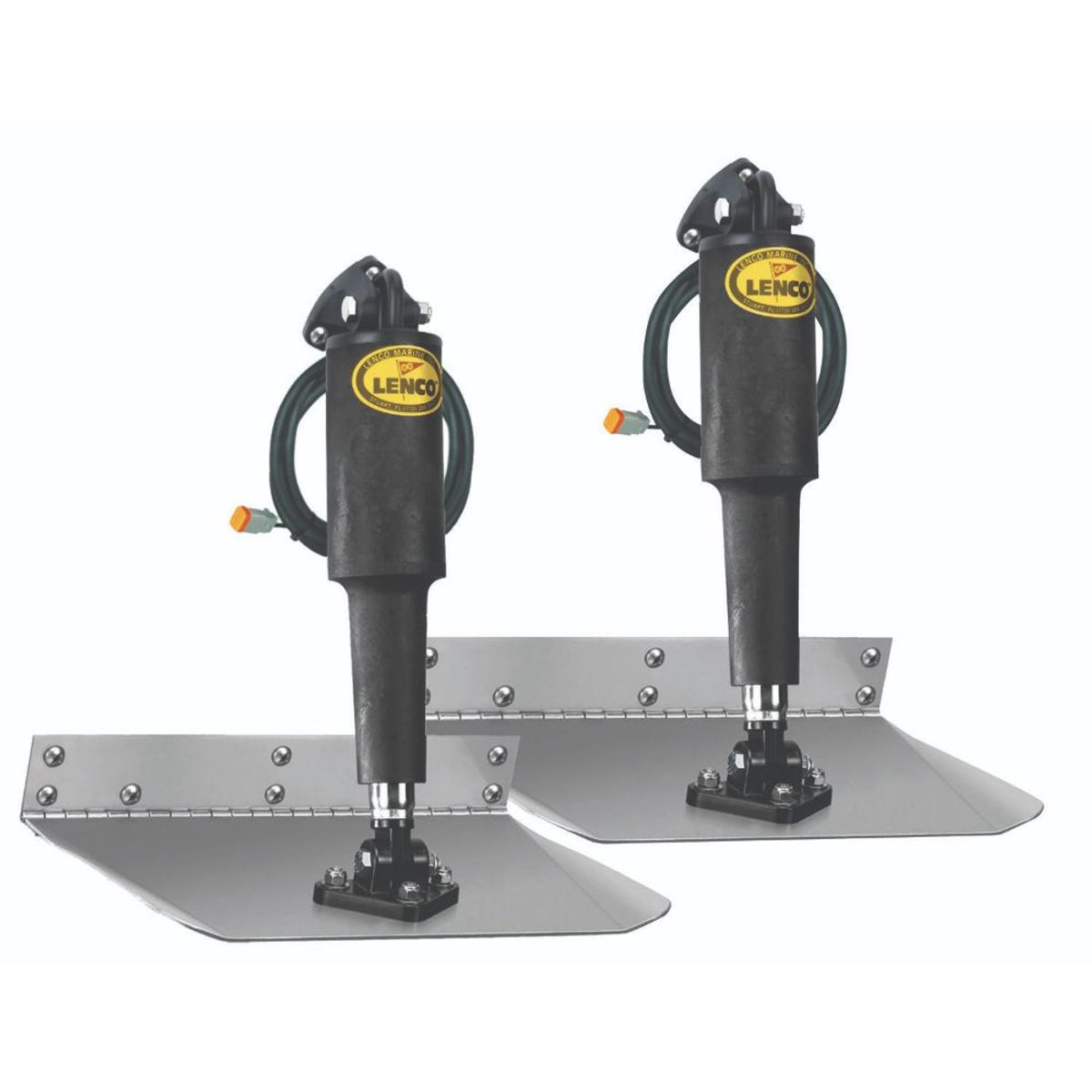 Lenco Stainless Steel Trim Tab Kit (Standard Mount / 12" x 12") 4-46534