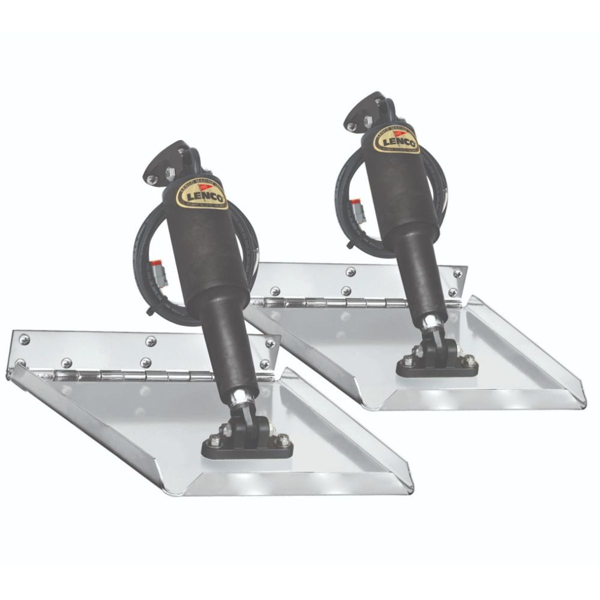 Lenco Stainless Steel Trim Tab Kit 12V (16"x12", Standard Performance) 4-46565