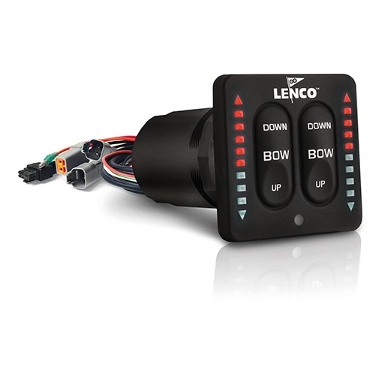 Lenco LED Indicator Integrated Tactile Switch Kit (Single Actuator) 4-46636