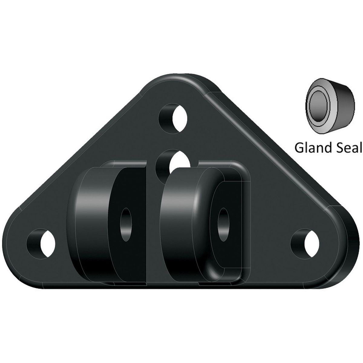 Lenco 118 Upper Mounting Bracket with Gland Seal 4-46823