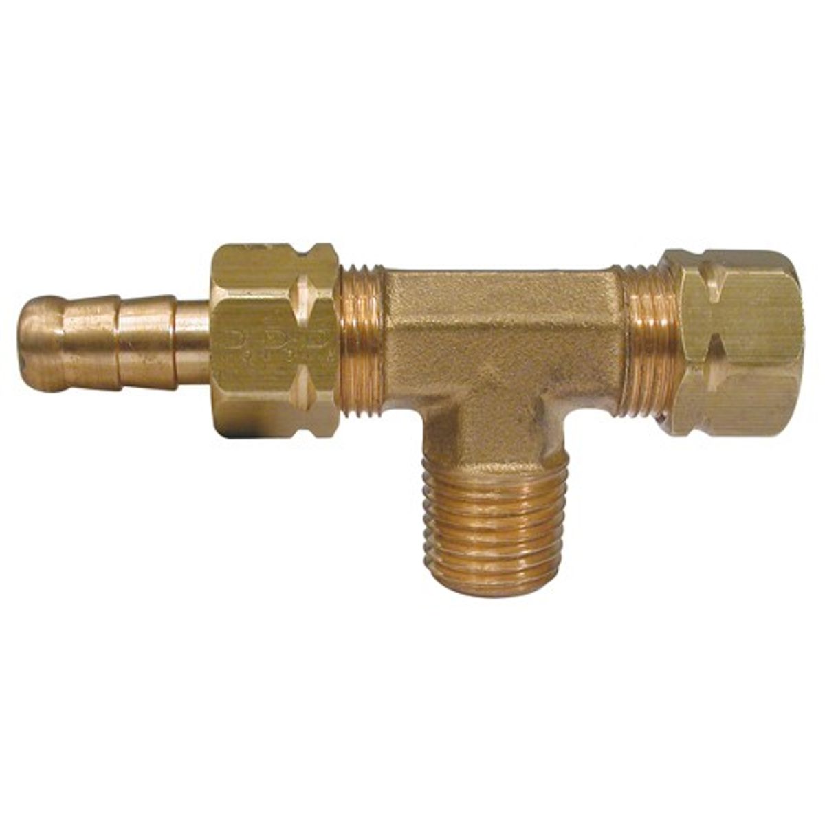 Ultraflex Hydraulic Bleed T Connector Male for 3/8" Tube 4-47074