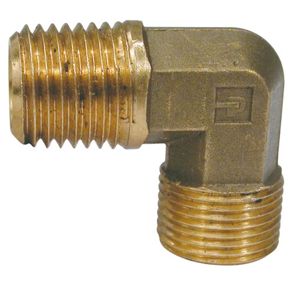 AG PH 90 Degree Threaded Adaptor (1/4" NPT Male to 9/16" BSPT Male) 4-48372