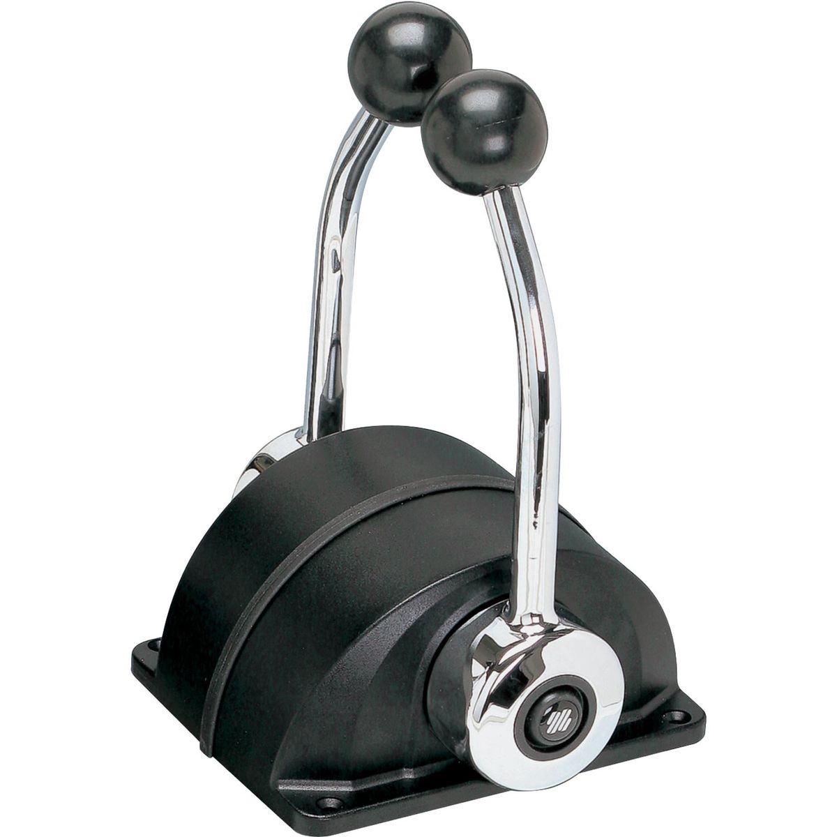 Ultraflex B302B Low Twin Lever Control Lever (Top Mount / Black) 4-B302B
