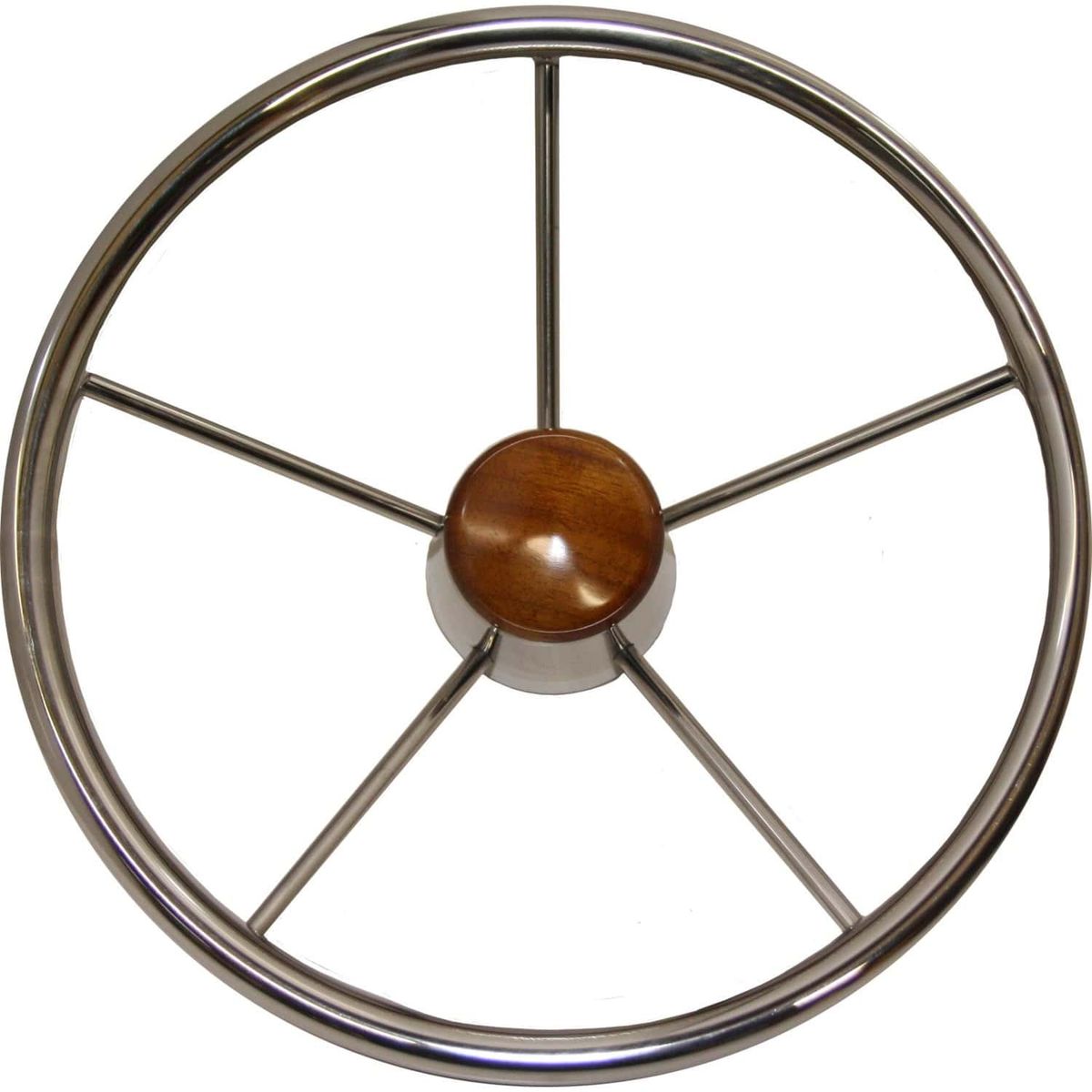 Ultraflex Stainless Steel Steering Wheel (Dished / 343mm) 4-V35