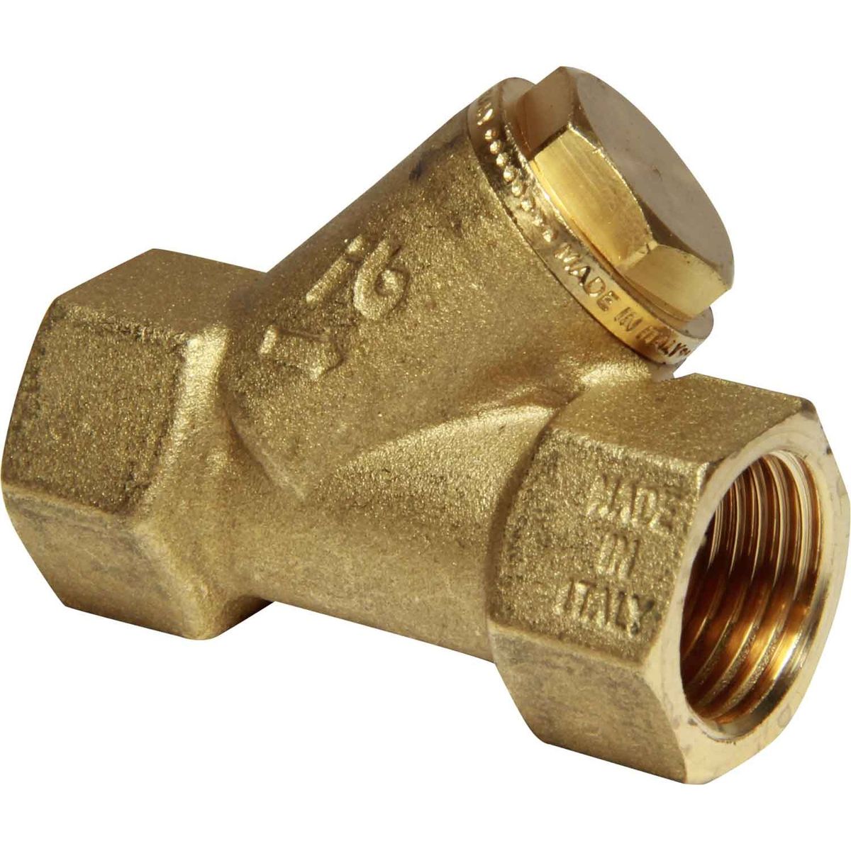 Maestrini Brass Inline 'Y' Shaped Strainer (1/2" BSP) 402703