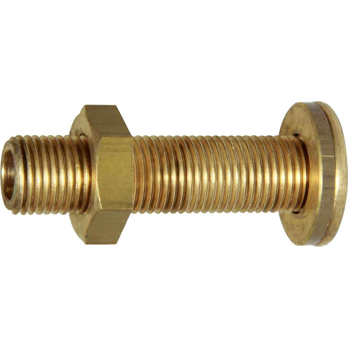Maestrini Brass Skin Fitting (Domed, 1/4" BSP, 55mm Long) 403001