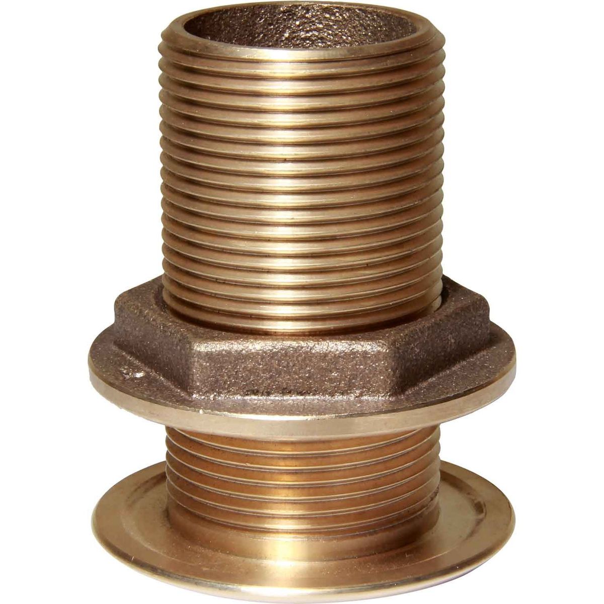 Maestrini Bronze Skin Fitting (Domed, 1-1/4" BSP, 81.5mm Long) 403126