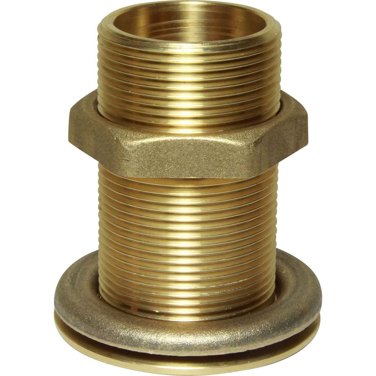 Maestrini DZR Skin Fitting (Flat, 1-1/2" BSP, 84.5mm Long) 403227