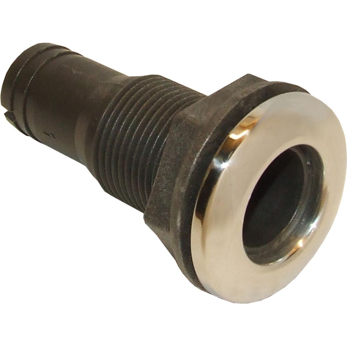 Osculati Plastic Skin Fitting and Stainless Steel Cap (25mm Hose Tail) 403724