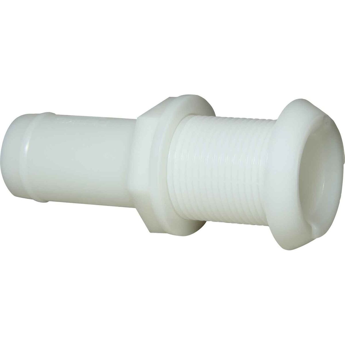 Perko 0301 Plastic Narrow Through Hull Skin Fitting (28mm Hose Tail) 403756