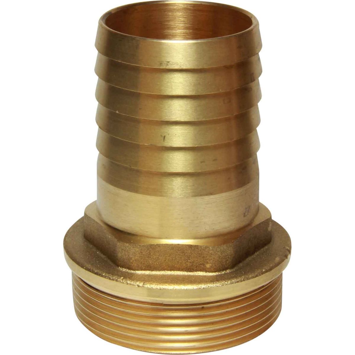 Maestrini Brass Straight Hose Tail (2" BSP Male to 45mm Hose) 404082