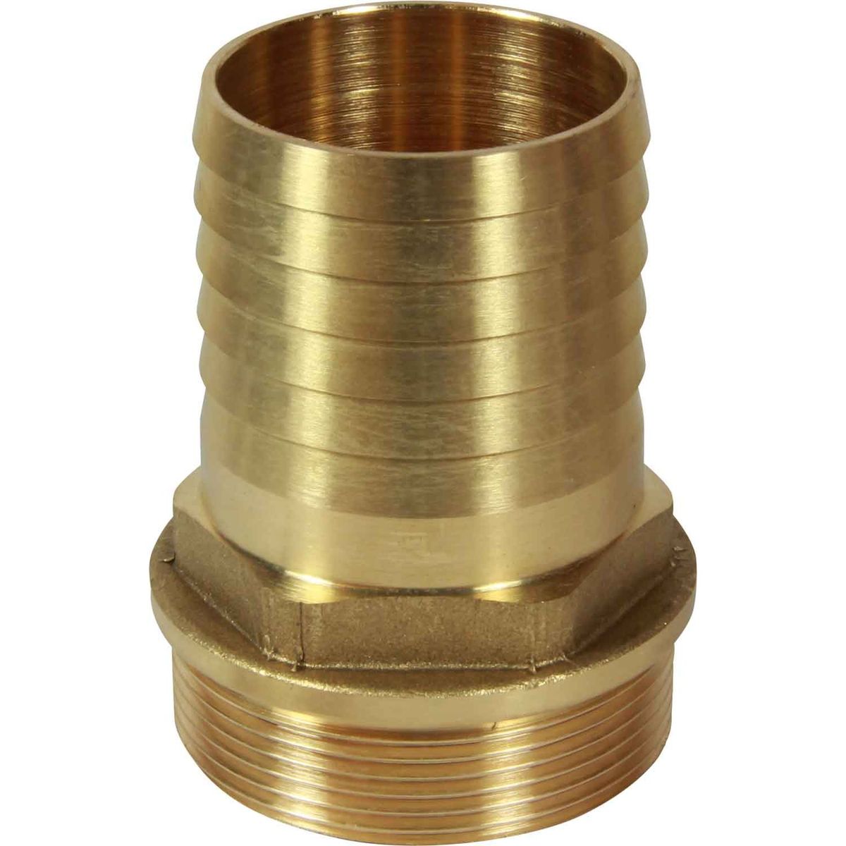Maestrini Brass Straight Hose Tail (2" BSP Male to 51mm Hose) 404084